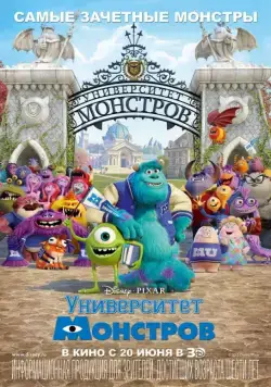 Скачать Университет монстров / Monsters University(2013) мультфильм через торрент бесплатно