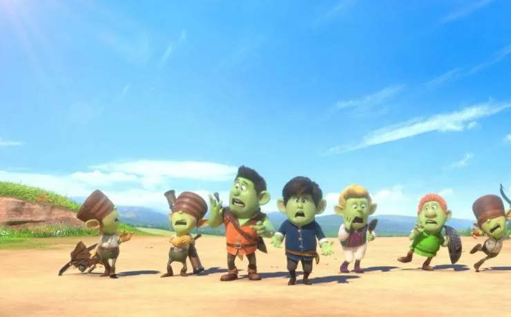 Красные туфельки и семь гномов (2019) через торрент скачать Красные туфельки и семь гномов (2019) мультфильм через торрент скачать