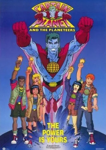 Команда спасателей Капитана Планеты / Captain Planet and the Planeteers (1990) cериал мультфильм скачать через торрент в хорошем качестве