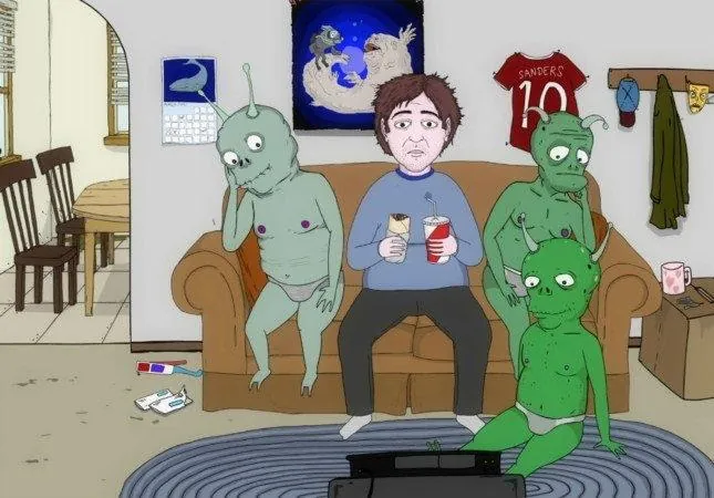 Джефф и инопланетяне (2017) через торрент бесплатно Джефф и инопланетяне (2017) мультфильм сериал через торрент бесплатно