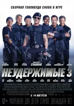 Скачать Неудержимые 3 / The Expendables 3(2014) фильм через торрент бесплатно