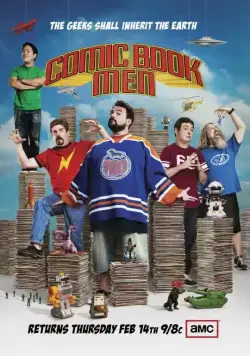 Комикснутые парни / Comic Book Men (2012) cериал скачать через торрент в хорошем качестве