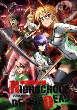 Школа мертвецов / Gakuen mokushiroku: HIGHSCHOOL OF THE DEAD (2010) cериал мультфильм аниме скачать через торрент в хорошем качестве