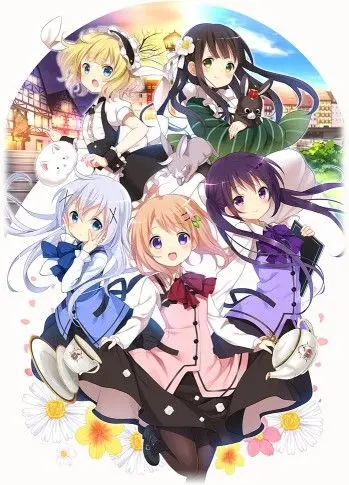 Кролика заказывали? / Gochuumon wa Usagi Desu ka? (2020) cериал мультфильм аниме скачать через торрент в хорошем качестве