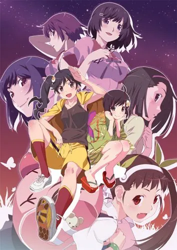 Истории подделок / Nisemonogatari (2012) cериал мультфильм аниме скачать через торрент в хорошем качестве