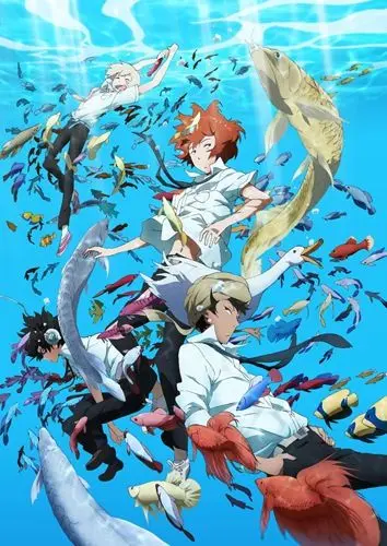 Радости рыбалки / Tsuritama (2012) cериал мультфильм аниме скачать через торрент в хорошем качестве