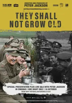 Они никогда не станут старше / They Shall Not Grow Old (2018) фильм скачать через торрент в хорошем качестве