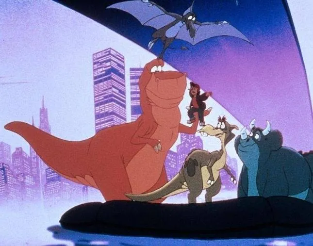 Мы вернулись! История динозавра (1993) через торрент скачать Мы вернулись! История динозавра (1993) мультфильм через торрент скачать