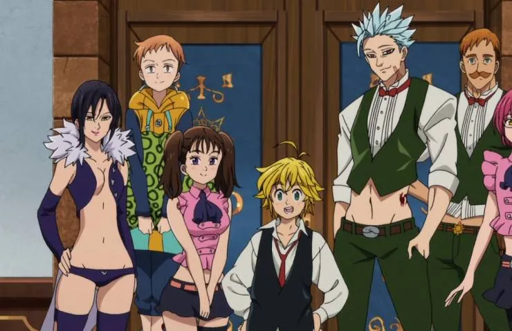 Семь смертных грехов: Узники небес (2018) через торрент скачать Семь смертных грехов: Узники небес (2018) мультфильм через торрент скачать