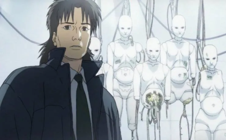 Призрак в доспехах: Невинность (2004) через торрент бесплатно Призрак в доспехах: Невинность (2004) мультфильм через торрент бесплатно