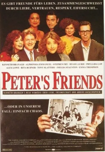 Друзья Питера / Peter's Friends (1992) фильм скачать через торрент в хорошем качестве