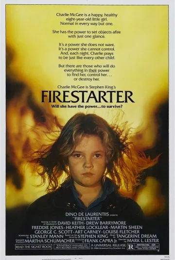 Порождающая огонь / Firestarter (1984) фильм скачать через торрент в хорошем качестве