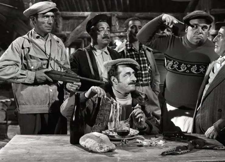 Тото, Пеппино и правонарушители (1956) через торрент скачать Тото, Пеппино и правонарушители (1956) фильм через торрент скачать