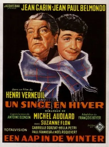 Обезьяна зимой / Un singe en hiver (1962) фильм скачать через торрент в хорошем качестве
