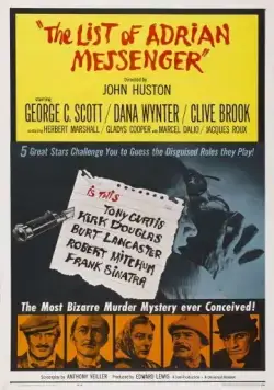 Скачать Список Эдриана Мессенджера / The List of Adrian Messenger (1963) фильм через торрент на русском