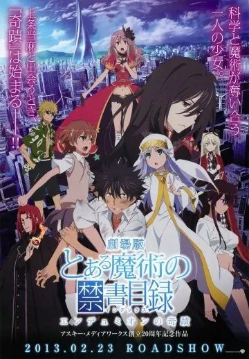 Индекс волшебства (фильм) / A Certain Magical Index: The Miracle of Endymion (2013) мультфильм скачать через торрент в хорошем качестве