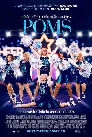 Болельщицы со стажем / Poms (2019) фильм скачать через торрент в хорошем качестве
