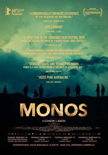 Обезьяны / Monos (2019) фильм скачать через торрент в хорошем качестве