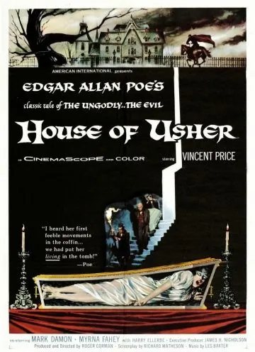 Дом Ашеров / The Fall of the House of Usher (1960) фильм скачать через торрент в хорошем качестве