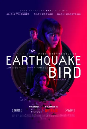 Предвестник землетрясения / Earthquake Bird (2019) фильм скачать через торрент в хорошем качестве