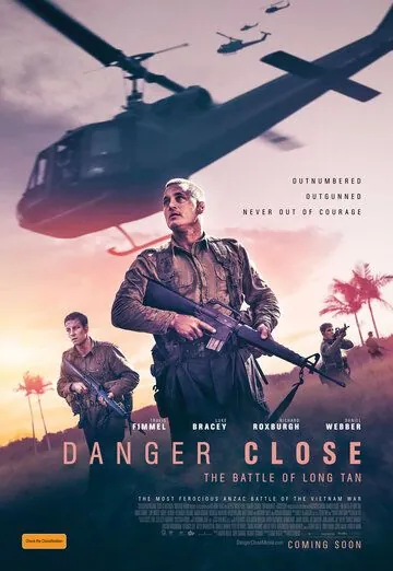 Скачать Опасная близость: Сражение при Лонгтане / Danger Close: The Battle of Long Tan (2019) фильм через торрент на русском