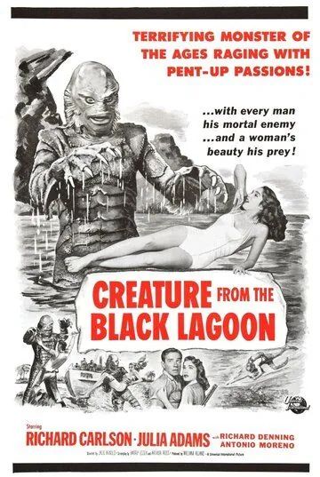 Тварь из Чёрной Лагуны / Creature from the Black Lagoon (1954) фильм скачать через торрент в хорошем качестве