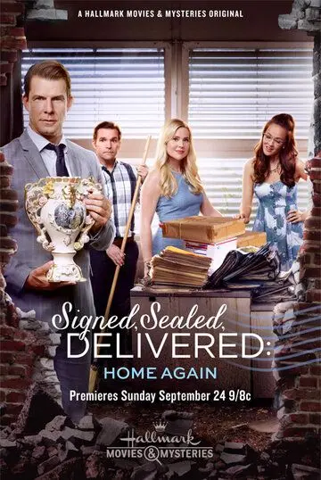Скачать Подписано, запечатано, доставлено: Снова дома / Signed, Sealed, Delivered: Home Again(2017) фильм через торрент бесплатно