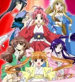 Забавные небесные девы / Rakugo tennyo Oyui (2006) мультфильм скачать через торрент в хорошем качестве