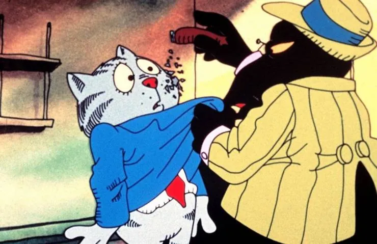Приключения кота Фрица (1972) через торрент скачать Приключения кота Фрица (1972) мультфильм через торрент скачать