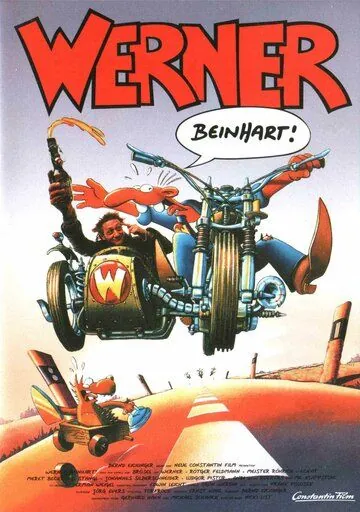 Вернер. Твердый, как кость / Werner - Beinhart! (1990) мультфильм скачать через торрент в хорошем качестве