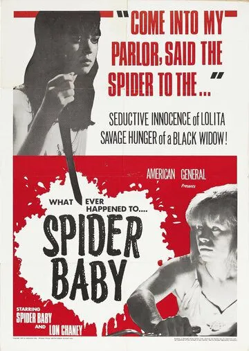 Паучонок, или Безумнейшая история из когда-либо расказанных / Spider Baby or, the Maddest Story Ever Told (1967) фильм скачать через торрент в хорошем качестве