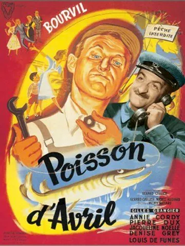 Апрельская рыбка / Poisson d'avril (1954) фильм скачать через торрент в хорошем качестве