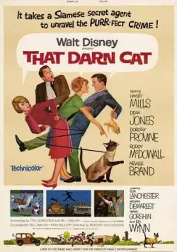 Эта дикая кошка / That Darn Cat! (1965) фильм скачать через торрент в хорошем качестве