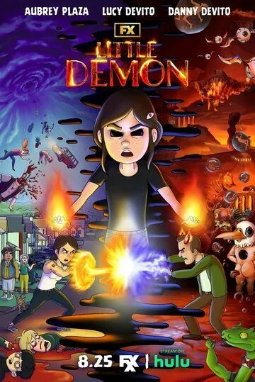 Демонёнок / FX's Little Demon (2022) cериал мультфильм скачать через торрент в хорошем качестве