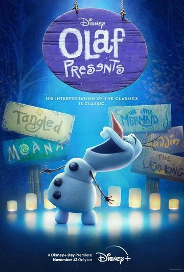 Олаф представляет / Olaf’s Retelling (2021) cериал мультфильм скачать через торрент в хорошем качестве