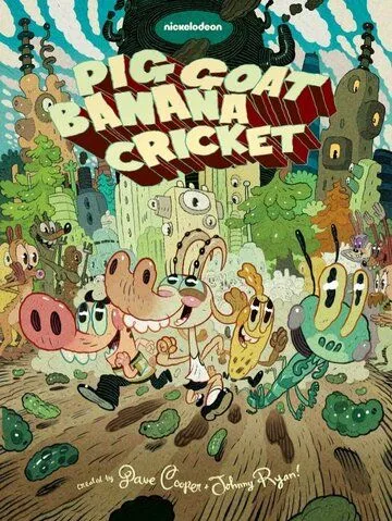Свин, Коза, Банан и Сверчок / Pig Goat Banana Cricket (2015) cериал мультфильм скачать через торрент в хорошем качестве