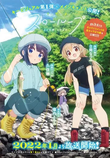 Медленная петля / Slow Loop (2022) cериал мультфильм аниме скачать через торрент в хорошем качестве