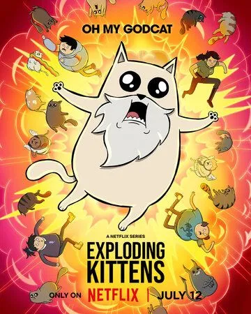 Взрывные котята / Exploding Kittens (2024) cериал мультфильм скачать через торрент в хорошем качестве