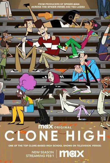 Школа Клонов / Clone High (2023) cериал мультфильм скачать через торрент в хорошем качестве