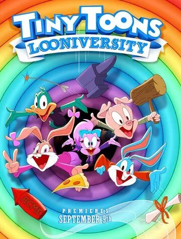 Мультяшки: Луниверситет / Tiny Toons Looniversity (2023) cериал мультфильм скачать через торрент в хорошем качестве