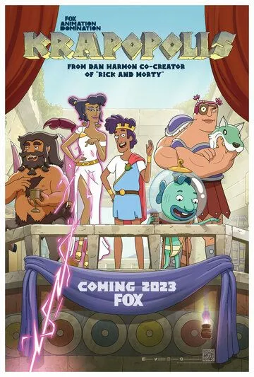 Крапополис / Krapopolis (2023) cериал мультфильм скачать через торрент в хорошем качестве