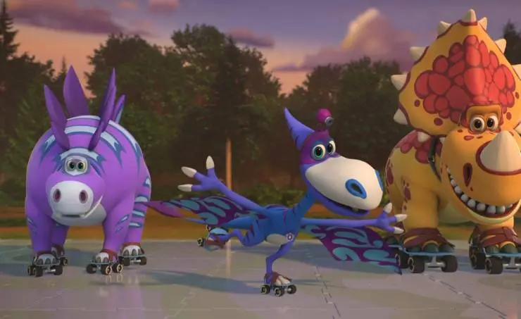 Турбозавры, вперёд! (2022) через торрент скачать Турбозавры, вперёд! (2022) мультфильм через торрент скачать