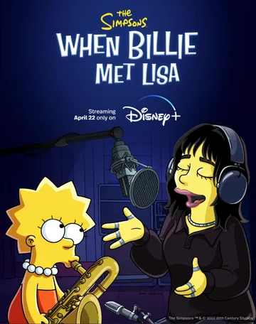Симпсоны: Когда Билли встретила Лизу / When Billie Met Lisa (2022) мультфильм скачать через торрент в хорошем качестве