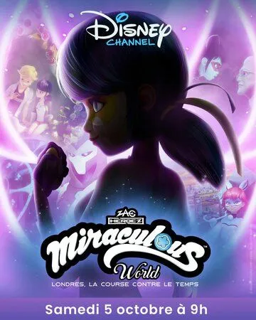 Леди Баг и Кот Нуар Лондон: На краю времени / Miraculous World: London, At the Edge of Time (2024) мультфильм скачать через торрент в хорошем качестве