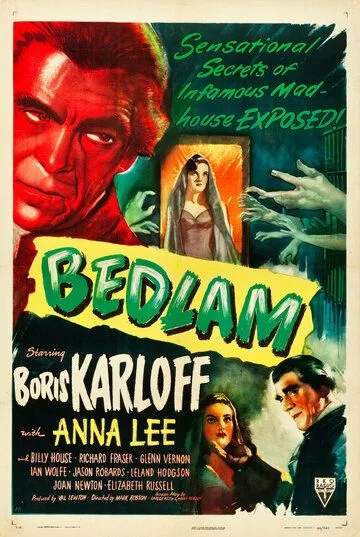 Бедлам / Bedlam (1946) фильм скачать через торрент в хорошем качестве