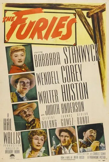 Скачать Фурии / The Furies (1950) фильм через торрент на русском