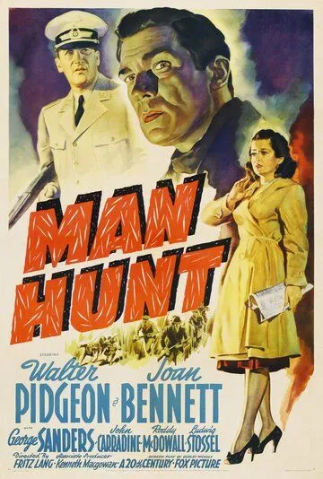 Скачать Охота на человека / Man Hunt (1941) фильм через торрент на русском