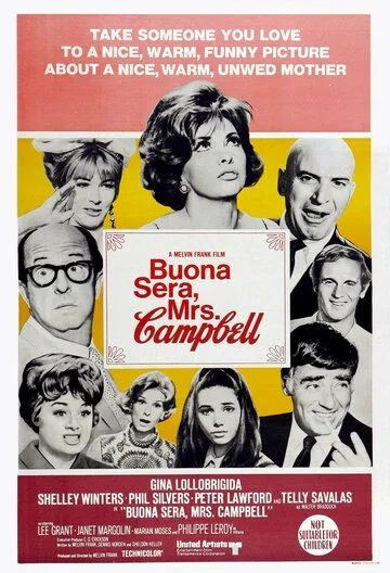 Доброго вечера, миссис Кэмпбелл / Buona Sera, Mrs. Campbell (1968) фильм скачать через торрент в хорошем качестве