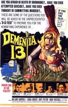 Безумие 13 / Dementia 13 (1963) фильм скачать через торрент в хорошем качестве