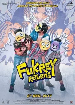 Бездельники возвращаются / Fukrey Returns (2017) фильм скачать через торрент в хорошем качестве